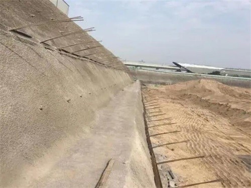 丛台河道边坡加固